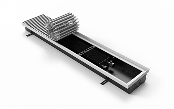 Конвектор Vitron с естественной конвекцией без вентилятора (глубина 75мм, ширина 300мм, длина 1500мм